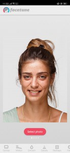 إخفاء حب الشباب من الصور