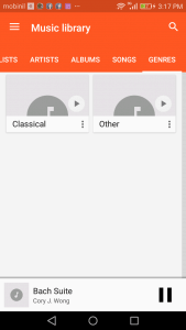 الاستماع الي موسيقي هادئه للنوم