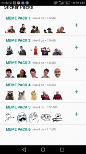 التمتع بالكثير من الملصقات