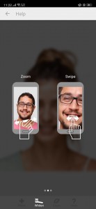 تبييض الأسنان في الصور