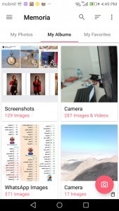 تطبيق Memoria البديل لتطبيق Quickpic
