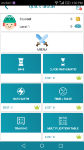 لعبة لحل المعادلات الحسابية