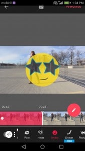 إضافة الرموز التعبيرية للفيديو