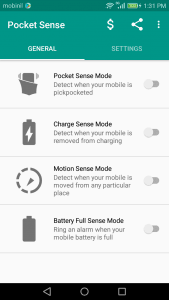 إطلاق صفارة عند لمس هاتفك 