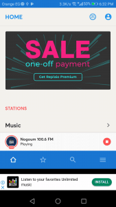 تشغيل الراديو على الأندرويد