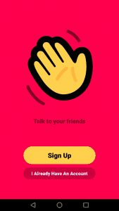 تطبيق التواصل الاجتماعي الجديد