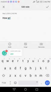 تطبيق سهل لكتابة الجمل بالانجليزية