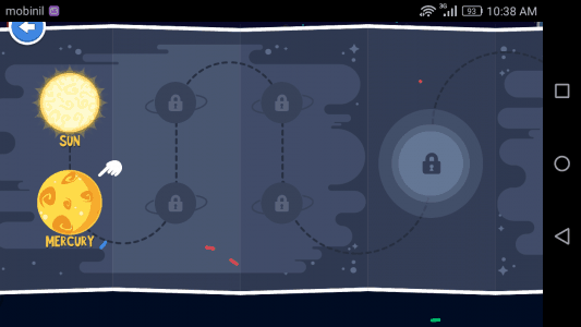 تطبيق لتعليم الأطفال أسماء الكواكب