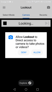 تطبيق للمكفوفين