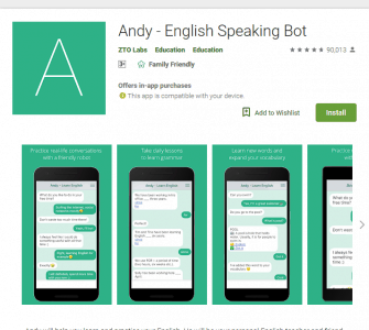 تطبيق English With Andy