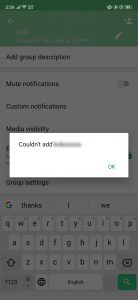 معرفة من قام بحظرك علي الواتساب