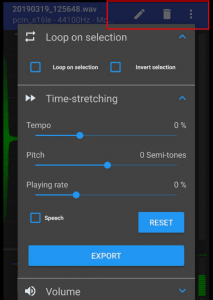 مميزات تطبيق RecForge II