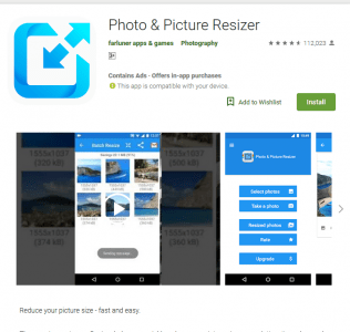 Photo & Picture Resizer