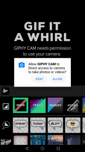 تطبيق GIPHY CAM. The GIF Camera