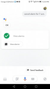 خاصية Ok Google