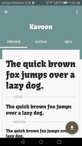 طريقة تغيير الخط من خلال إعدادات الهاتف