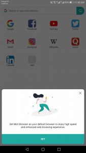 متصفح شركة Xiaomi