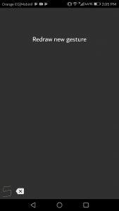 مميزات Gesture Lock Screen