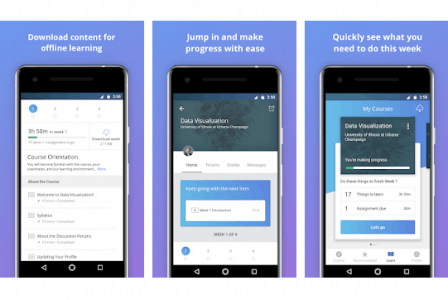 coursera تطبيقات تعليمية أكثر من رائعة 