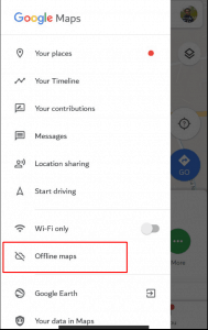 تحميل الخرائط بدون إنترنت