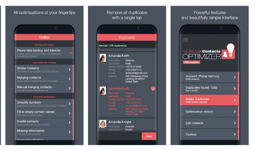 تحميل تطبيق Contact Optimizer