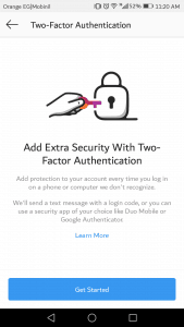 تغيير كلمة السر باستمرار علي انستقرام