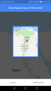 خرائط بدون نت