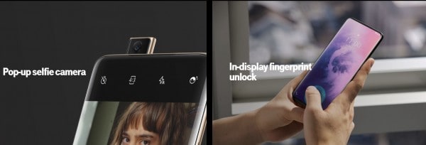 كاميرا أمامية منبثقة في هاتف OnePlus 7 Pro