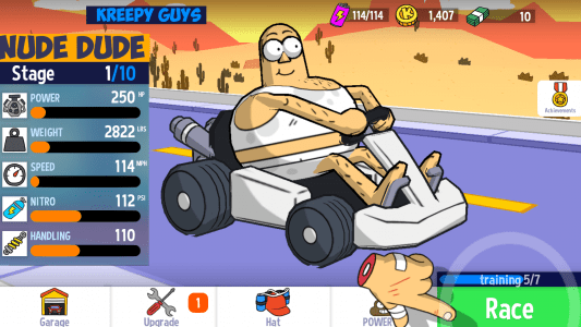 مراحل اللعب في لعبة LOL Kart