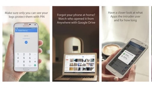 تطبيق الحماية Intruder Photo Log‏