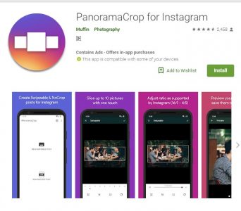 تطبيق التعديل على صور انستقرام