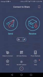 تطبيق مشاركة الملفات