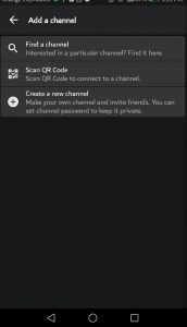 خطوات إنشاء قناة علي Zello