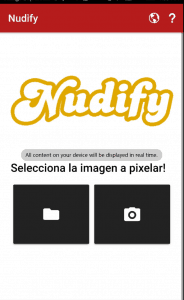 طبيق Nudify الذي يقوم بتحويل الصور العادية إلي عارية