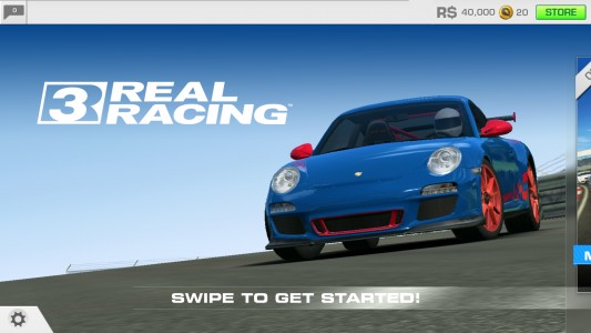 طريقة استخدام لعبة Real Racing 3