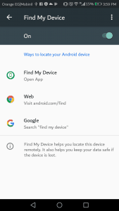 طريقة تحميل تطبيق Find My Device