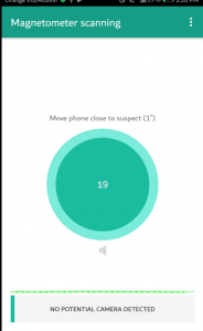 تطبيق كاشف الكاميرا الخفية