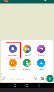 إرسال صور عالية الجودة بتطبيق واتساب للاندرويد