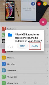 تحميل تطبيق Launcher iOS 13