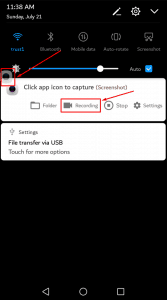 تسجيل فيديو من الشاشة MP4
