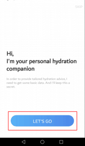 تطبيق التذكير بشرب الماء