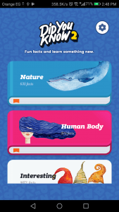 تطبيق الحقائق الغريبة