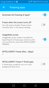 تطبيق تعطيل التطبيقات الموجودة في الخلفية
