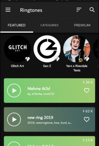 تطبيق Zedge لخلفيات الهاتف وتعيين نغمات الرنين