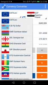 تغيير العملة من على هاتفك الاندرويد