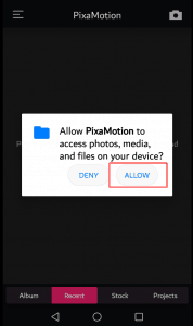 طريقة استخدام PixaMotion Loop