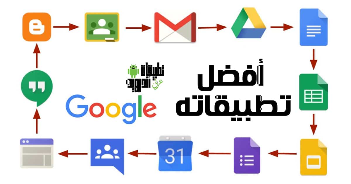 أفضل تطبيقات جوجل