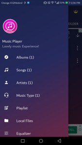 مميزات تطبيق Music Player Free Music