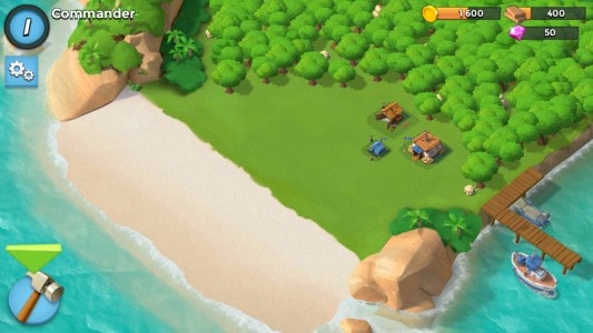 boom beach للكمبيوتر