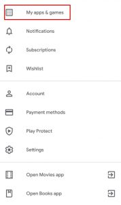 إيقاف تحديثات جوجل بلاي التلقائية